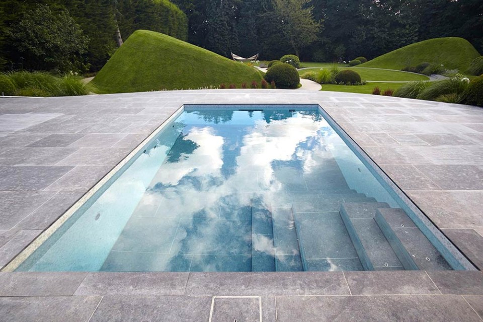 Moving Floor Swimming Pool by Guncast Featured in the Wall Street Journal