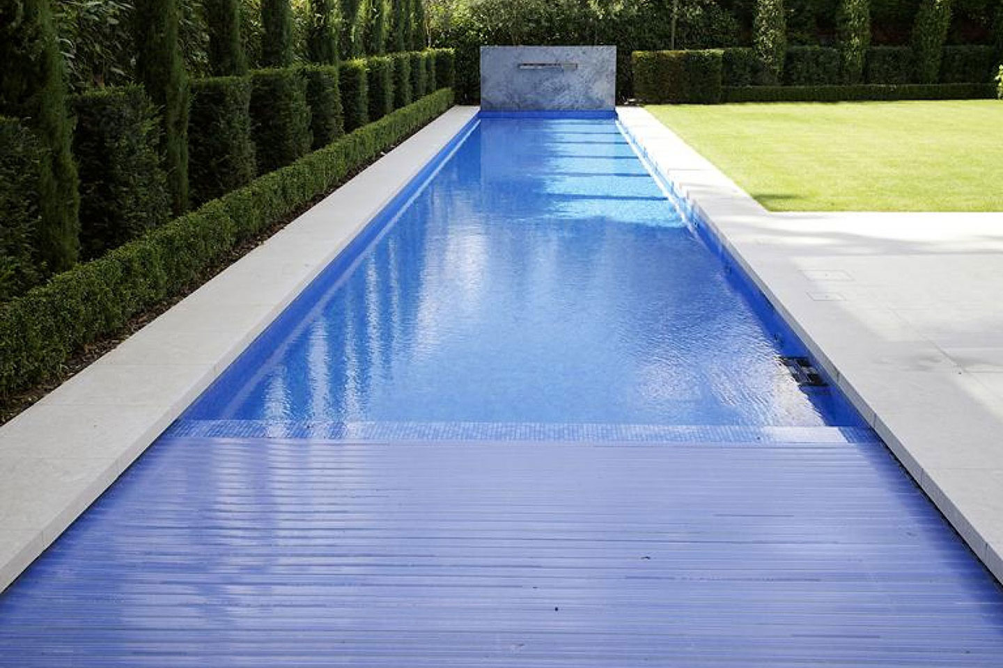 Bespoke Design for a Guncast Outdoor Swimming Pool in Surrey