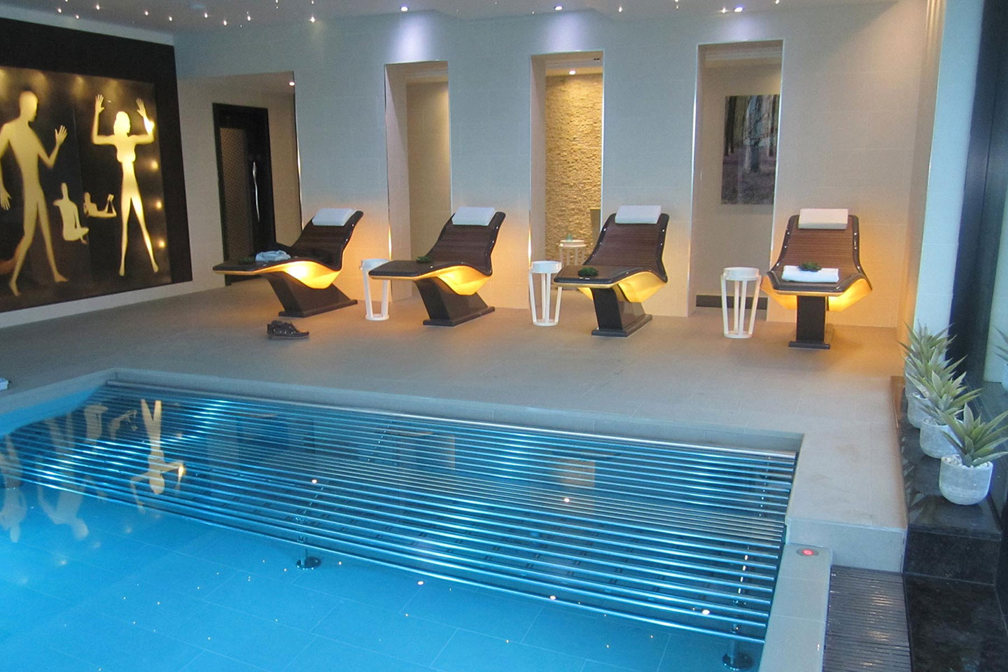 Гидромассажный бассейн в бутик-отеле Ланкашира