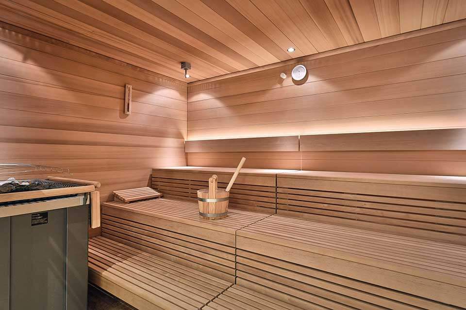 Commercial sauna design and build in the UK
